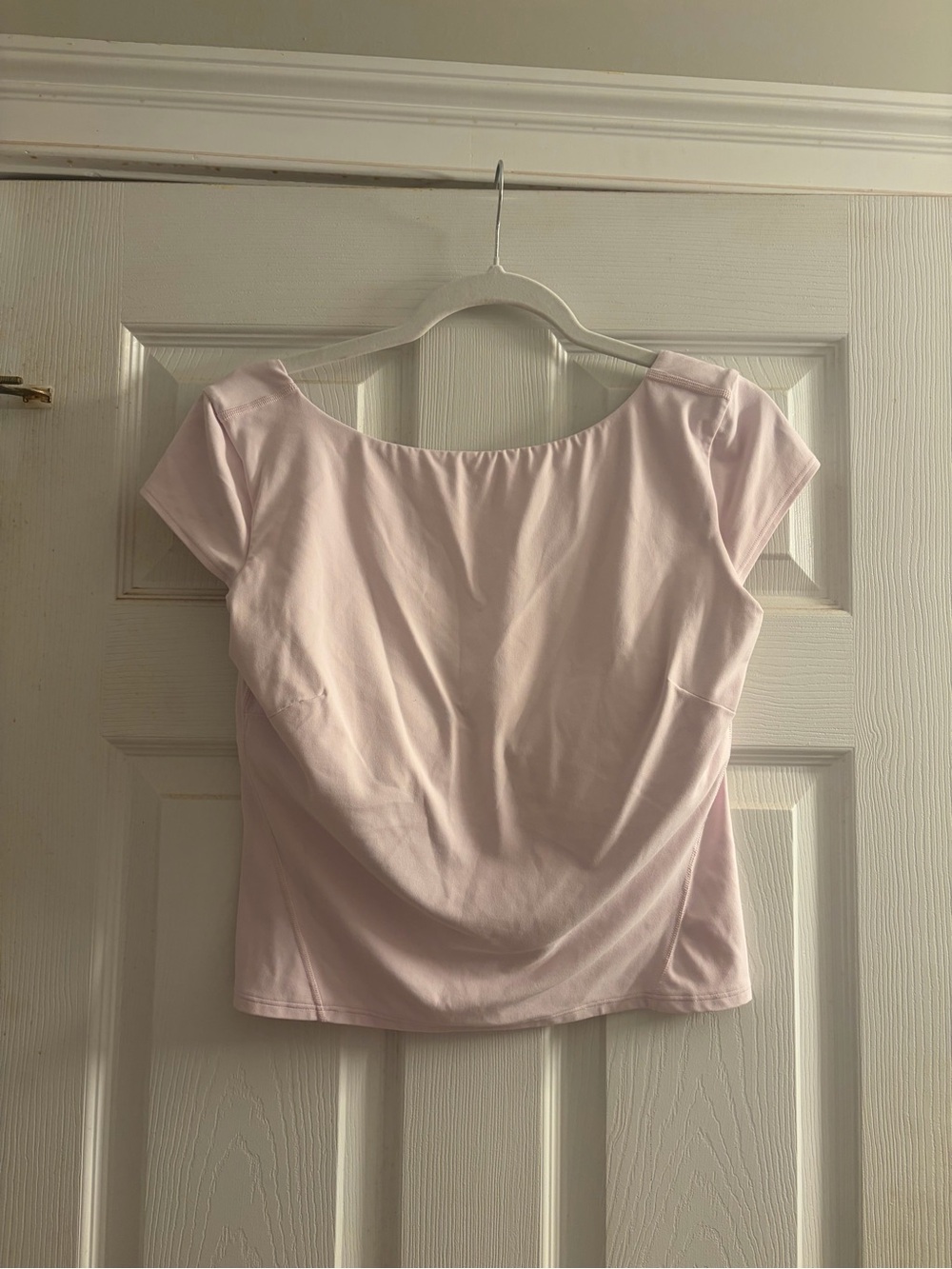 Lululemon Scoop Neck Cap-Sleeve Backless Top